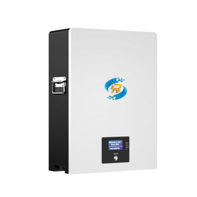 壁挂式家庭储能电池系统51.2v 100ah 200ah 5kw 10kw